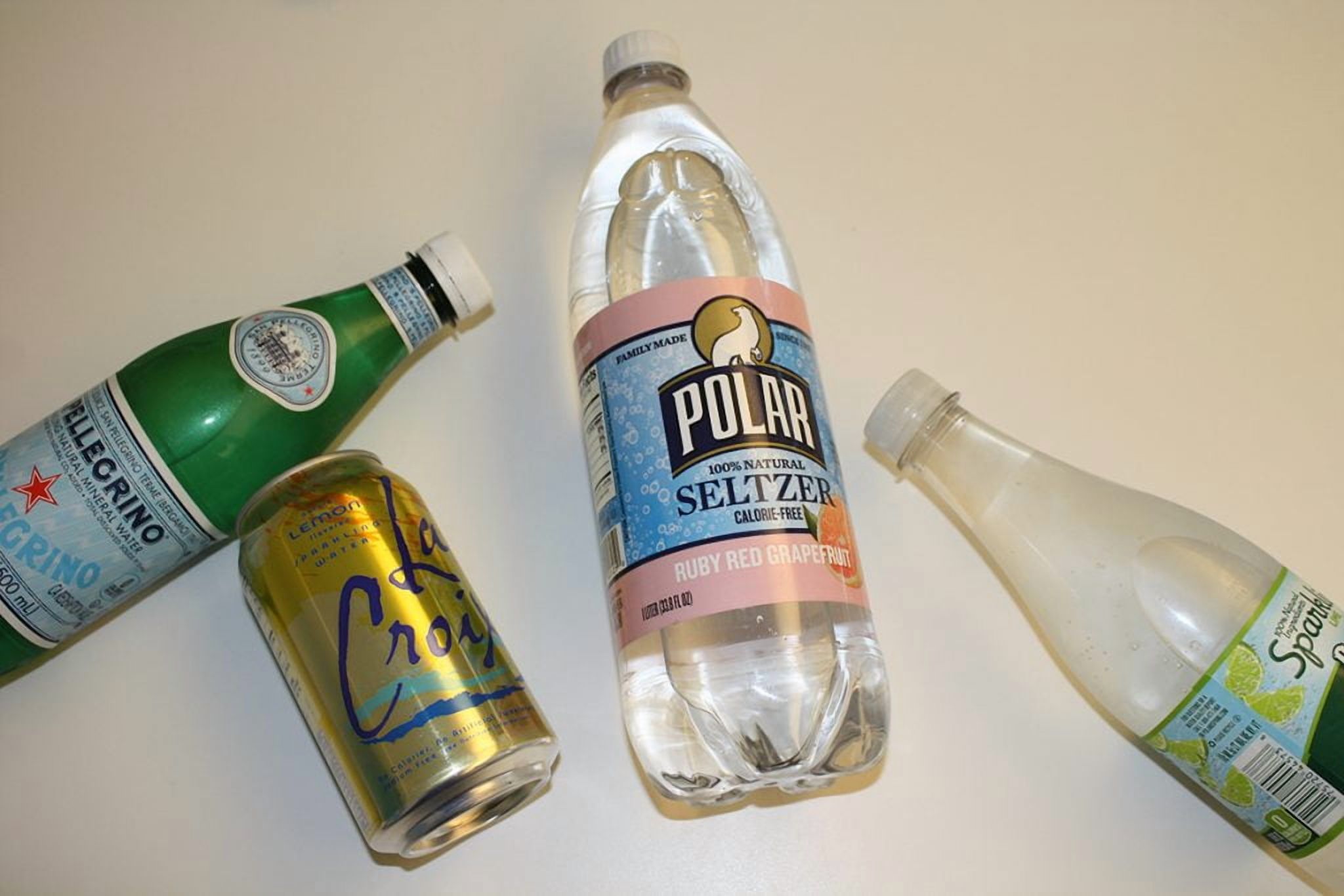 Polar Diet Pink Grapefruit Dry Soda 1 L Plastic Bottles - Pack of 12