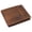 Brown, variant on CAZORO Large Bifold Double ID Window Wallet RFID blocking Vintage Leather Wallets For Men Brown