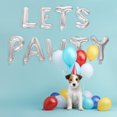 thumbnail image 4 of KALLORY 5Jgo Con Globos Lets Pawty Multicolor Para Fiesta Y Mascotas, 4 of 6