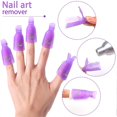 thumbnail image 5 of Kit de herramientas para quitar gel de esmalte de uñas con tapas de clips para uñas, limas de uñas, almohadillas de algodón para quitar uñas, cepillos, 2 en 1, 5 of 5