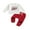 Red, variant on BemeyourBBs Toddler Baby Boy Valentines Outfit Tractor Letter Sweatshirt Tops and Heart Pants Set Spring Fall Winter Clothes