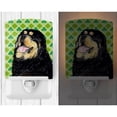 thumbnail image 2 of Caroline's Treasures SS4443CNL Tibetan Mastiff St. Patrick's Day Shamrock Portrait Ceramic Night Light, 6x4x3",, 2 of 2