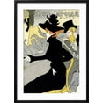thumbnail image 2 of Art.com Divan Japonais Vintage French Lithograph Poster by Henri de Toulouse-Lautrec, 1893-1894 Art Print by Piddix, Black Frame Wall Art, 21" x 29", 2 of 5