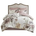 thumbnail image 1 of Madison Park Cassandra 8-Piece Cotton Percale Printed Comforter Set in Pink, 1 of 17