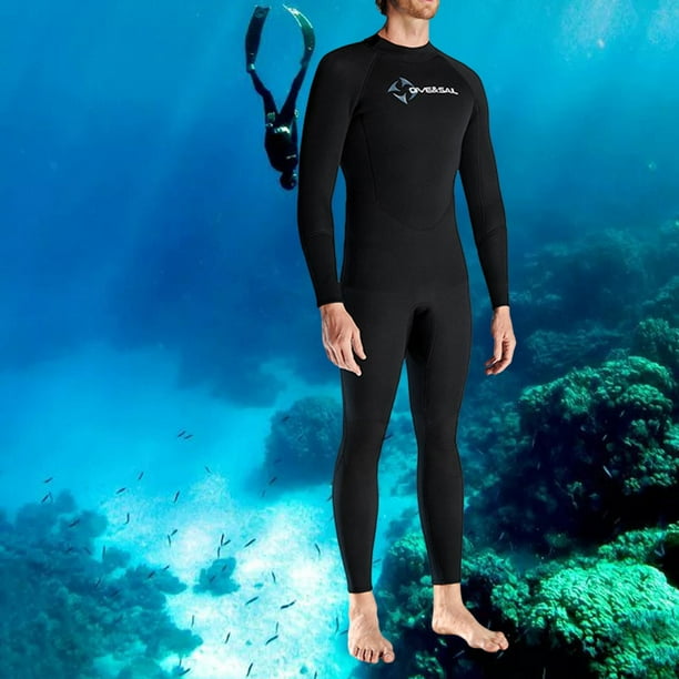 Traje de Baño Cola Trajes de Neopreno para Hombre 1,5 mm Impermeable M