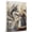 Alaskan Malamute, variant on Barbet Dog Playing Piano Wall Stretched Canvas Size 8x12 – Barbet Canvas Art for Dog Lovers, Piano Canvas Wall Decor
