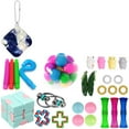 thumbnail image 1 of Wangscanis Fidget Toys Set 28/30Pcs Anti-Anxiety Tools Stress Relief Toys, 1 of 9