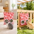 thumbnail image 6 of huayou Hanging Hay Feeder Bag with Double Round Eating Holes, Canvas Grass Storage Pouch for Rabbits, Guinea Pigs & Small Rodents, Easy To Hang On Pet Cage For Daily Feeding Use, 6 of 7