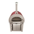 thumbnail image 5 of VENICE Outdoor Wood Fired Pizza Oven in Red, 5 of 13