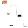 thumbnail image 3 of 4X USB-C vers Ethernet NIK Type-C vers RJ45 Connecteur de Dongle de Réseau LAN, pour 3 vers Adaptateur Réseau Pour,4 x Connecteur Réseau,Blanc, 3 of 6