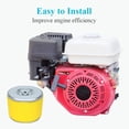 thumbnail image 3 of Filtro de aire HOODELL GX270 para Honda GX240 8HP GX 270 9HP, 3 of 7