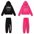 thumbnail image 5 of Conjunto deportivo Sudadera con capucha Sudadera con capucha multifuncional cómoda Pantalones deportivos Calidez y estilo, 5 of 5
