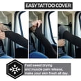 thumbnail image 5 of Mangas de brazo para hombres y mujeres, mangas de compresión refrescantes para ciclismo, baloncesto, código L azul,, 5 of 5