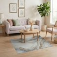 thumbnail image 3 of ODIKA 4'x6' Abstract Marble With Modern Veined Swirls And Minimalist Accents Washable Area Rug None for Home Office, Under Desk, Non-Slip Chair-Friendly, Flatwoven, 3 of 7