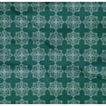 thumbnail image 4 of oneOone Organic Cotton Poplin Twill Fabric Mandala Geometric Print Fabric BTY 42 Inch Wide, 4 of 4