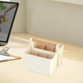 thumbnail image 4 of Marker Storage Box under $5! Yannianjz Marker Pen Storage Box, Portable Organizer with Multiple Compartments, Large Capacity Desktop Holder for Stationery and Art Supplies, 4 of 5