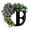 F, variant on Clearance Wreath under $20,Unique Last Name Year Round Front Door Wreath With Bow Welcome Sign Garland Creative 26 Letter Farmhouse Wreath For Front Door Spring All Seasons Outside Hanger Decor
