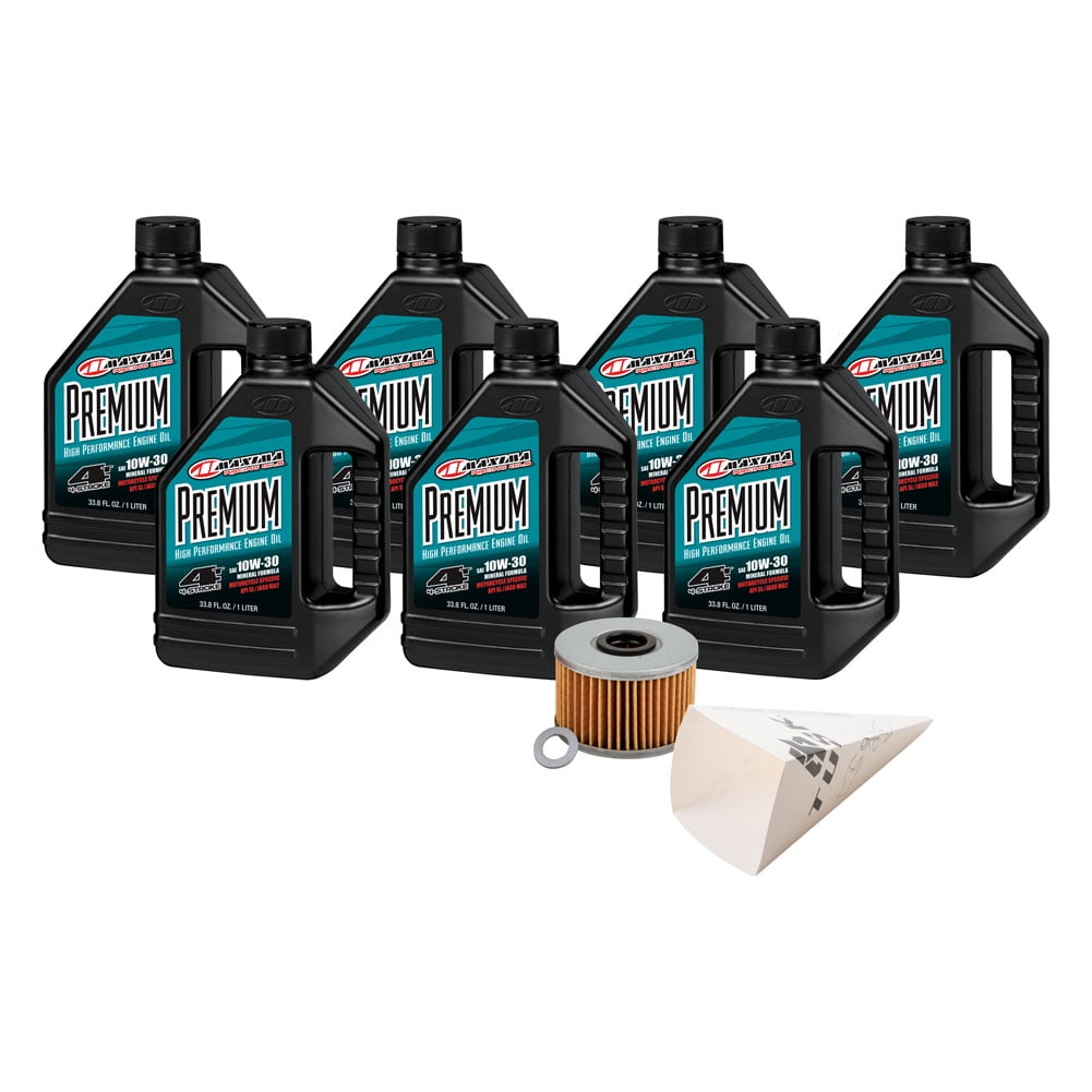 Tusk 4Stroke Oil Change Kit Engine and DCT Oil Change Maxima Premium