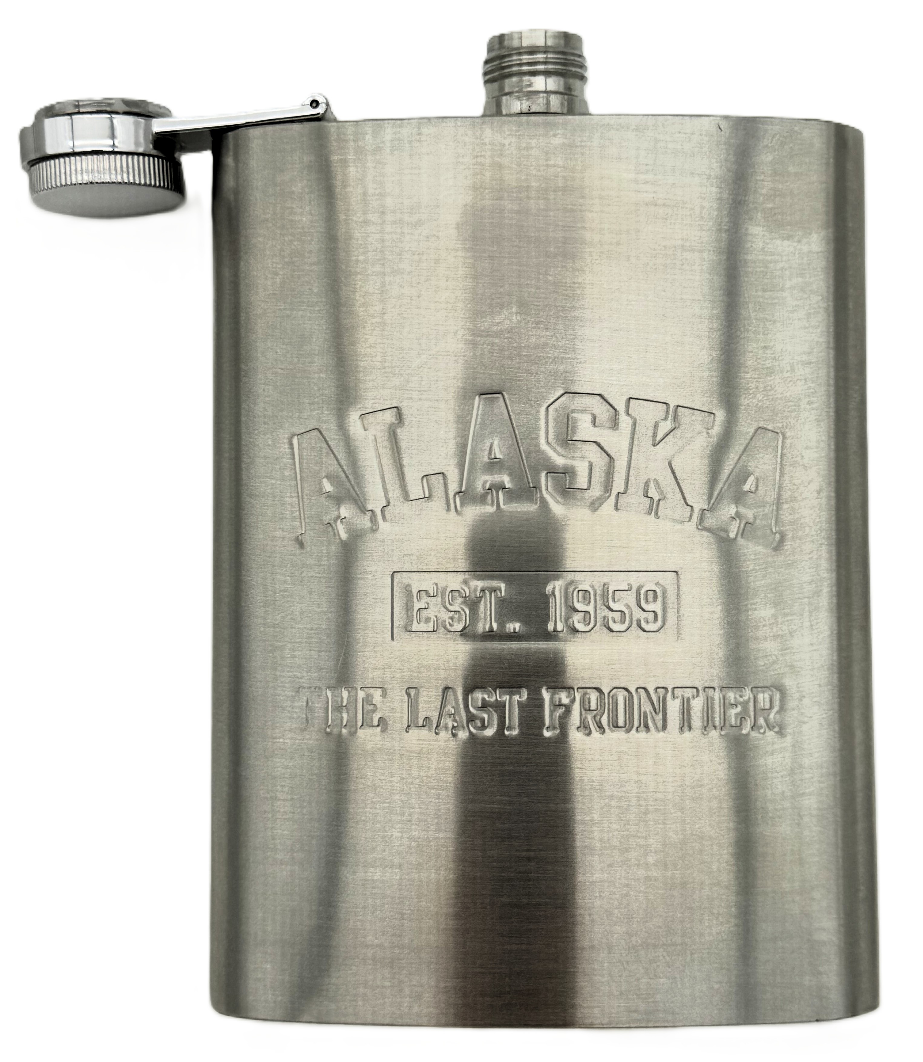 Alaskagift Alaska Last Frontier Flask