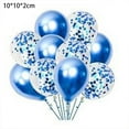 thumbnail image 2 of 60 Pcs Metal sequins balloon set Latex Balloons | Party Balloons 12 inch, 2 of 5