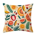 thumbnail image 2 of 17.7 Inch Summer Waterproof Pool Beach Outdoor Pillow Cover, Quick Dry Sand Proof Decorative Throw Cushion Case, Pillowcase for Patio, Balcony, Yard, Swimming Pool & Water Activities Decor, O, 2 of 7