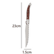 thumbnail image 2 of Cuchillo para carne súper afilado de primera calidad, no dentado, cuchillos para carne de acero inoxidable con alto contenido de carbono, juego de 4, 2 of 5