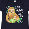 thumbnail image 3 of Inktastic My Mama Loves Me Cute Sloth and Baby Boys or Girls Baby Bodysuit, 3 of 4