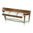 thumbnail image 5 of Michael Amini Villa Cherie Wood Console Table in Hazelnut Brown, 5 of 14