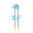Blue, variant on ACDANC Kids Chopsticks,Slip-Resistant Grip Kids Chopsticks,Ideal for Young Users Chopsticks for Beginners,Blue