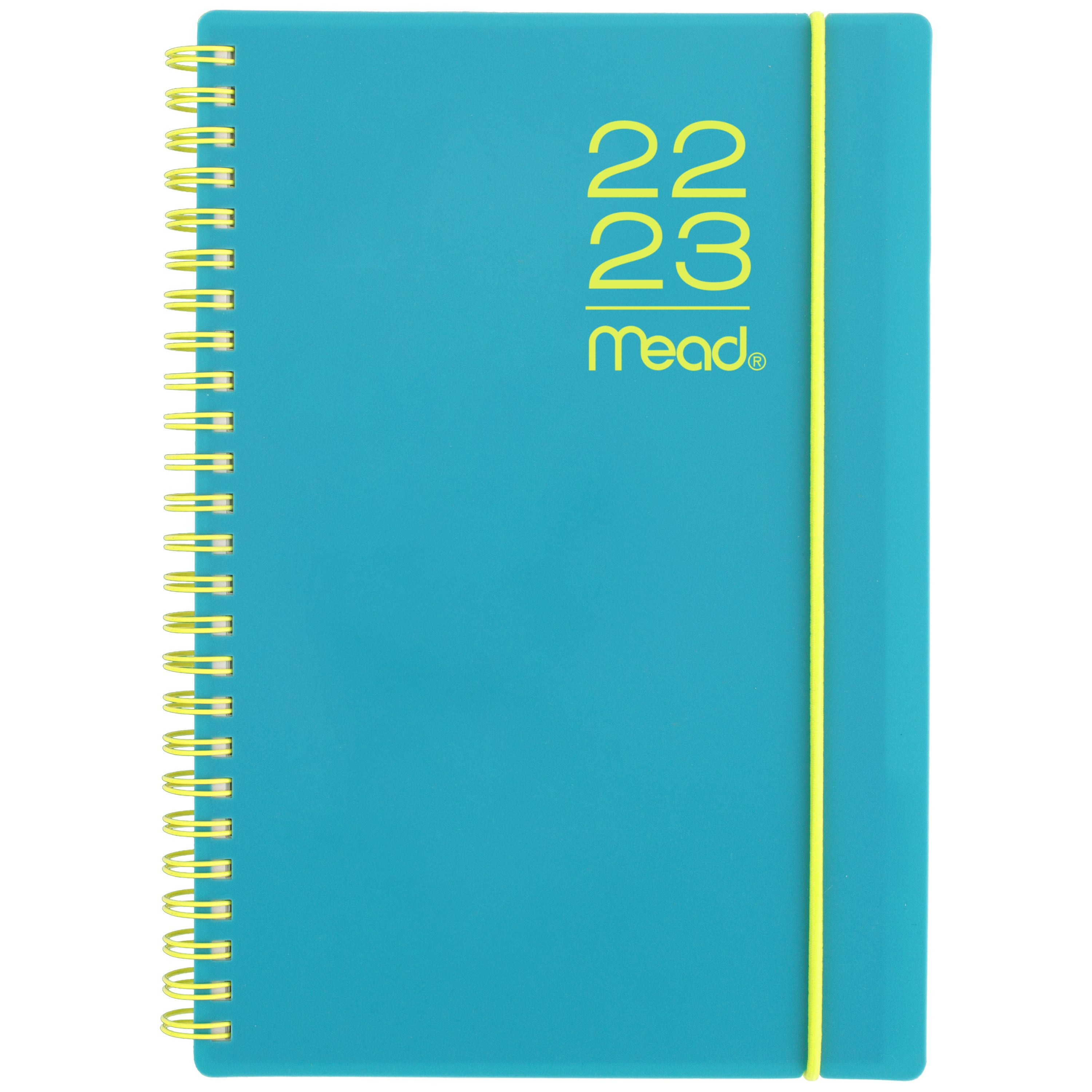 Academic Planner 2020-2021 1414M-200A Small 5-1/2 x 8-1/2 Lines Mead Student Weekly & Monthly Planner Modern Chic 