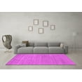 thumbnail image 3 of Ahgly Company Indoor Rectangle Abstract Pink Contemporary Area Rugs, 8' x 12', 3 of 4