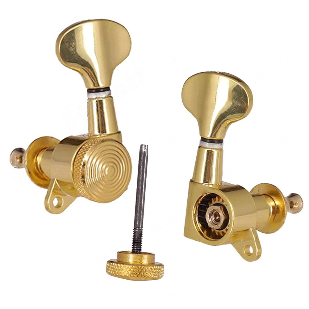 High-Quality Locking Machine Heads For Electric Guitars For ST Tuning Pegs Gold