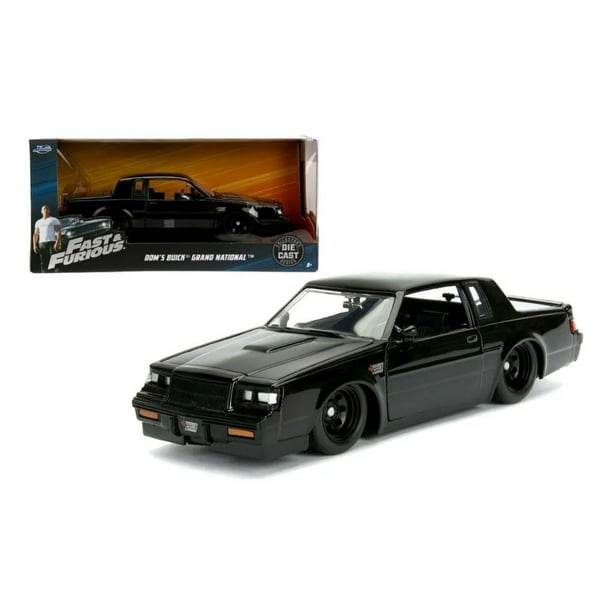 Vehículo Jadatoys Dom´s Buick Grand National Rápido y Furioso 1:24 Negro Buick Grand National