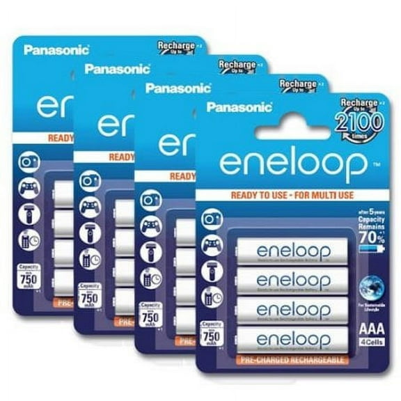 Panasonic eneloop NiMH AAA 800mAh x 16 Rechargeable Battery