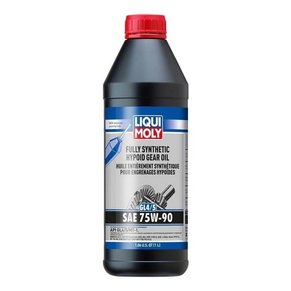 Liqui Moly 22090 Fully Synthetic Hypoid Gear Oil (Gl4/5) Sae 75 W 90