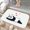 Sleeping Panda, variant on 1pc Dive Absorbent Non-Slip Bathroom Thickened Flannel Rug Decor,Soft,Quick Drying,Suitable For Indoor/outdoor Use,Bathrooms,Bedrooms,Kitchens,Terrace,Laundry Rooms,16"x24"