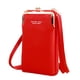 thumbnail image 3 of Bolso bandolera para teléfonos móviles Yuyangstore Monedero del teléfono celular Rojo, 3 of 8