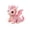 Pink, variant on Kiddiway Patchwork Baby Dragon DIY Sewing Craft Kit – Fabric Quilt Making Supplies with Dragon Design for Creative Patchwork Projects,Yellow