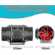 thumbnail image 5 of -100mm Adjustable Exhaust Fan, Air Extractor 350 M3/h With Variable Speed Controller Dontodent The Best One, 5 of 5