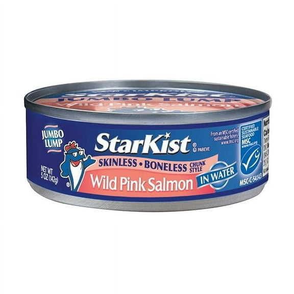 StarKist Wild Pink Salmon - Skinless, Boneless - 5 oz Can ( Pack of 2 )