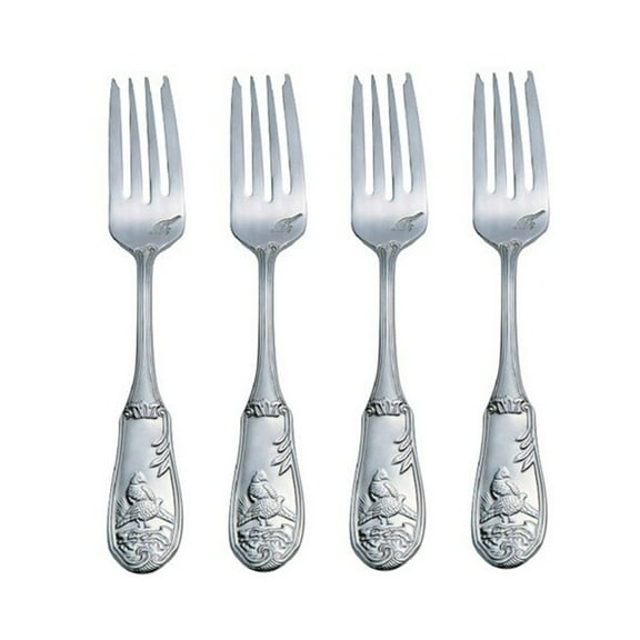 Spode Woodland 18/10 Stainless Steel Salad Fork (Set of Four)