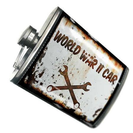 

NEONBLOND Flask Rusty old look car World War II car