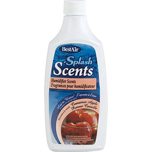 BestAir FSCA Splash Scents Humidifier Scent & Water Treatment, Cinnamon Apple, 16 fl oz