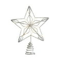 thumbnail image 2 of Tarmeek Christmas Tree Topper Star with LED Light Christmas Tree Decorations, Metal Christmas Tree Star Ornaments Xmas Tree Star Treetop for Indoor Outdoor Christmas Decorations., 2 of 6