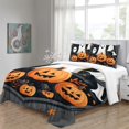 thumbnail image 4 of Comforter Cover Set Cartoon Ghost Pumpkin Printed Bedspreads Newly Design Halloween Bedroom Decor, 4 of 4