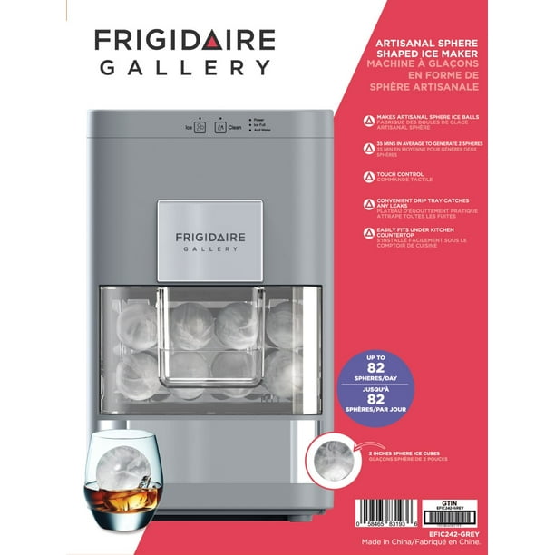 Frigidaire, Machine à glaçons artisanale, fenêtre transparente, machine