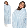 thumbnail image 4 of [ Manta Ponible Super Blanky 180x152cm con Mangas Azul Bebé ], 4 of 8