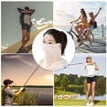 thumbnail image 1 of Bufanda facial unisex Anti ultravioleta Seda de hielo Máscara deportiva para correr para golf al aire libre, 1 of 6