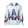 thumbnail image 2 of Lsque Cute Gnomes in USA1 UPF 50+ Lightweight Sun Protection Men's Women's Long Sleeve Shirt, Hoodie Performance -Medium, 2 of 9