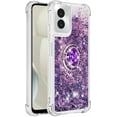 Compatible with Motorola Moto G Power 5G 2025 Case Glitter Liquid Clear